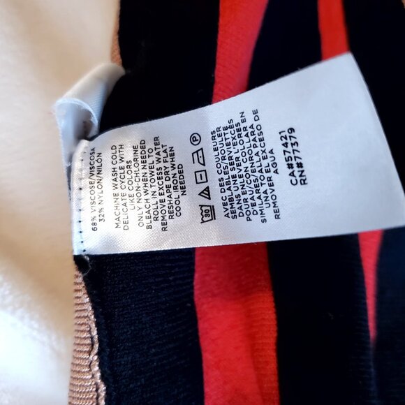 Ann Taylor Striped Flare Sweater Dress - Picture 9 of 9